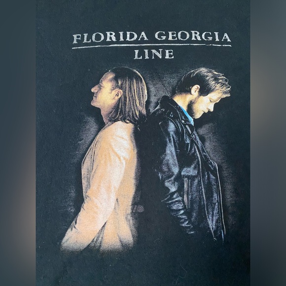 FLORIDA GEORGIA LINE TOUR T SHIRT - Picture 2 of 4